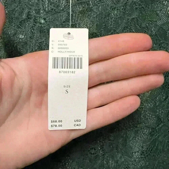 Anthropologie sheer lace top NWT - Picture 3 of 4